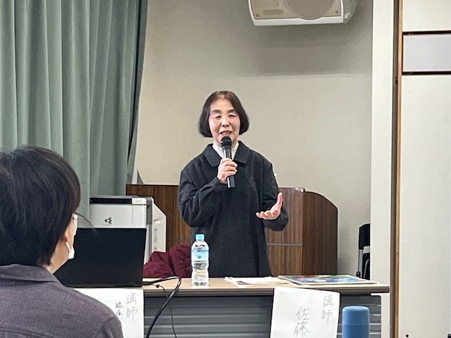 佐藤 美奈子 氏によるご講談