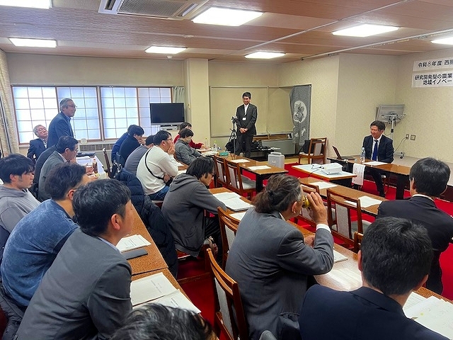 地域の指導農業士・農業士との意見交換